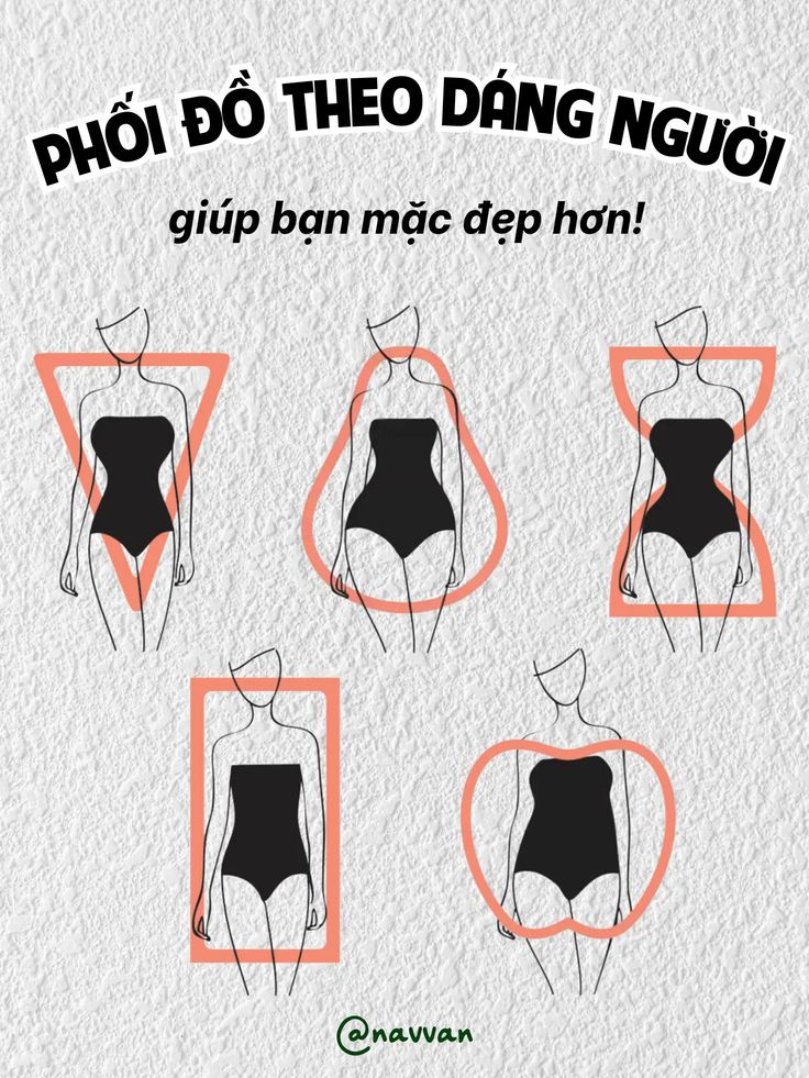 Tips phối đồ theo dáng người