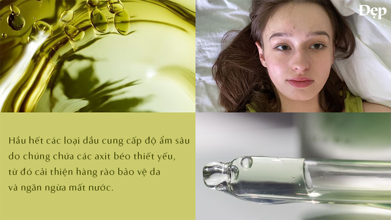 Công dụng của dầu dưỡng da