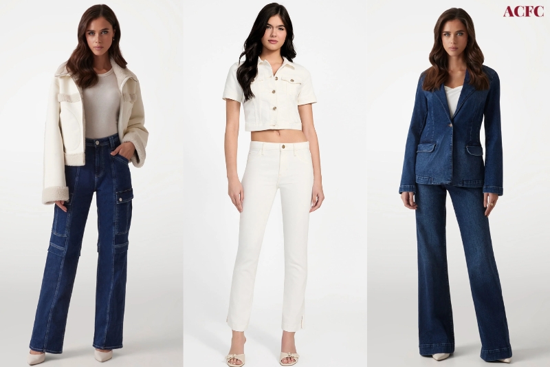 Tiêu Chí Mua Quần Jean Nữ Cao Cấp: Đứng Phom, Bền Màu Và Ôm Dáng Đẹp