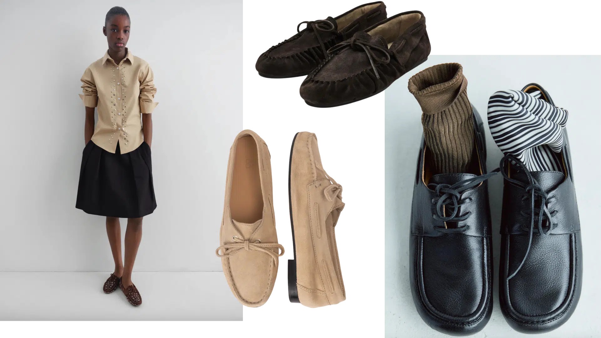 Moccasins giày lười