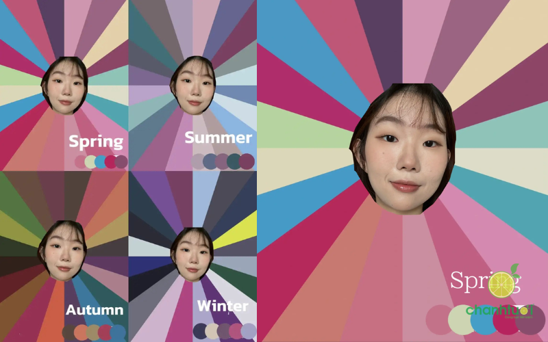 Xu hướng makeup 2025 dựa trên Personal Color