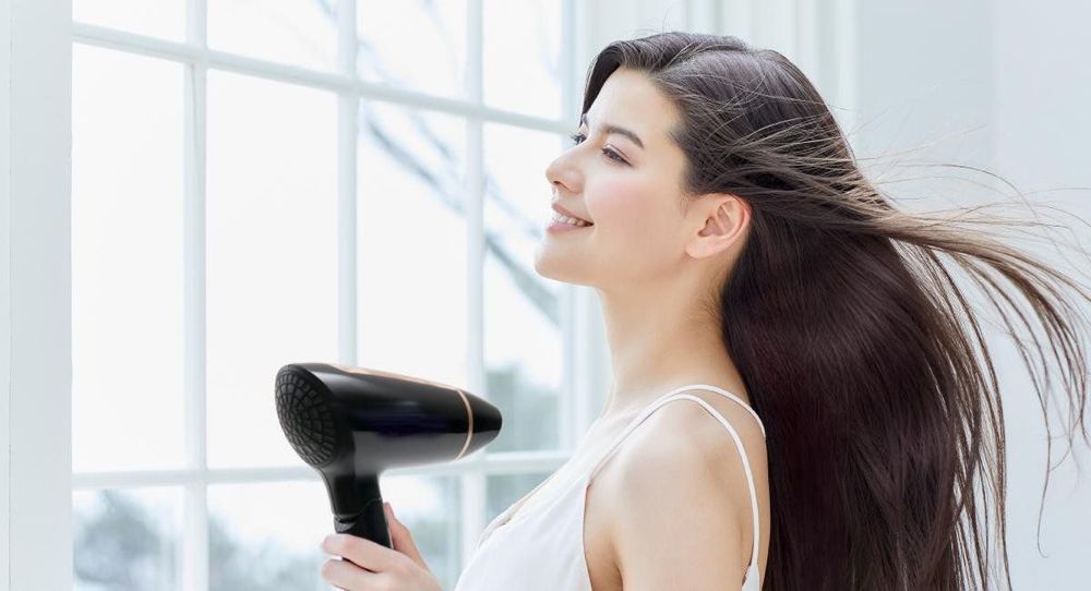 Sấy tóc đúng cách với nhiệt độ