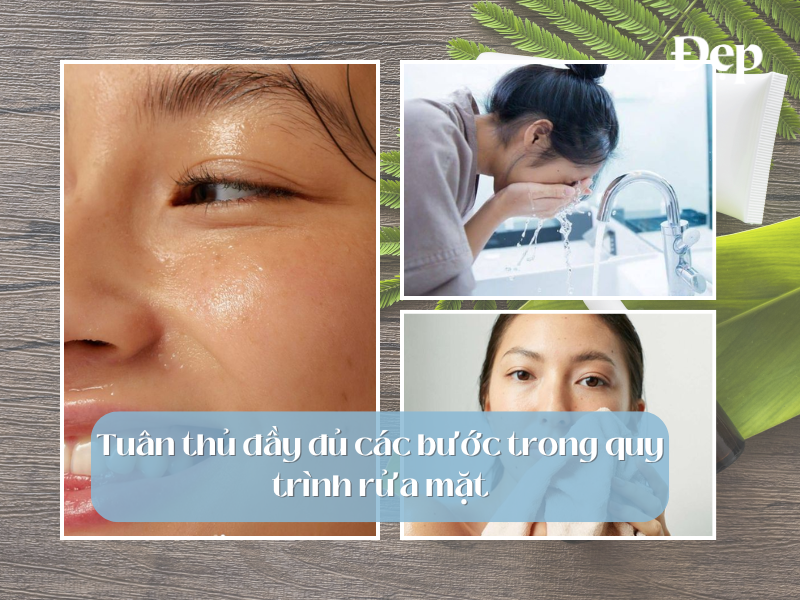 Thói quen giúp hạn chế dầu nhờn trên da