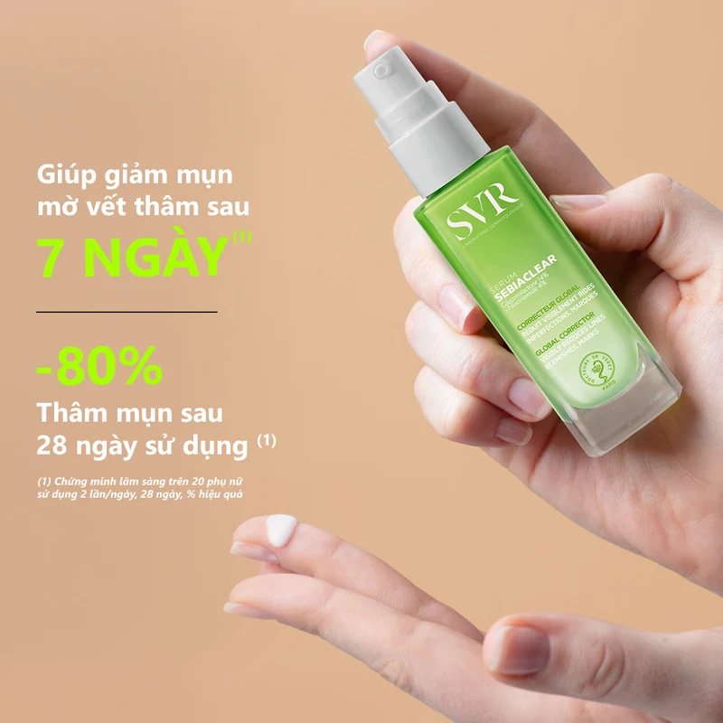 Thành phần hoạt chất trong serum giảm mụn và mờ thâm