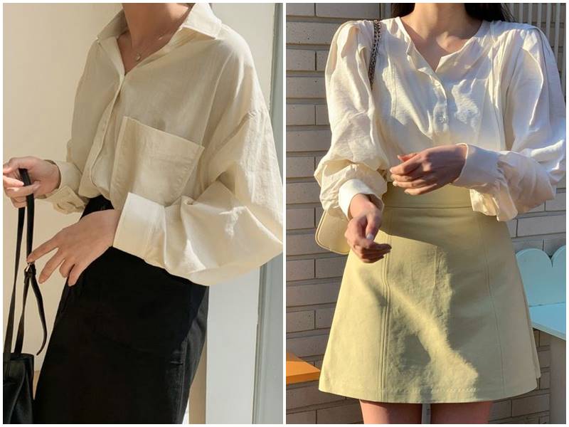 Áo khoác sơ mi nữ Hàn Quốc