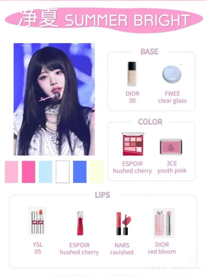 Cool Summer makeup guide
