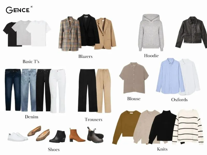 Capsule wardrobe với các món đồ cơ bản
