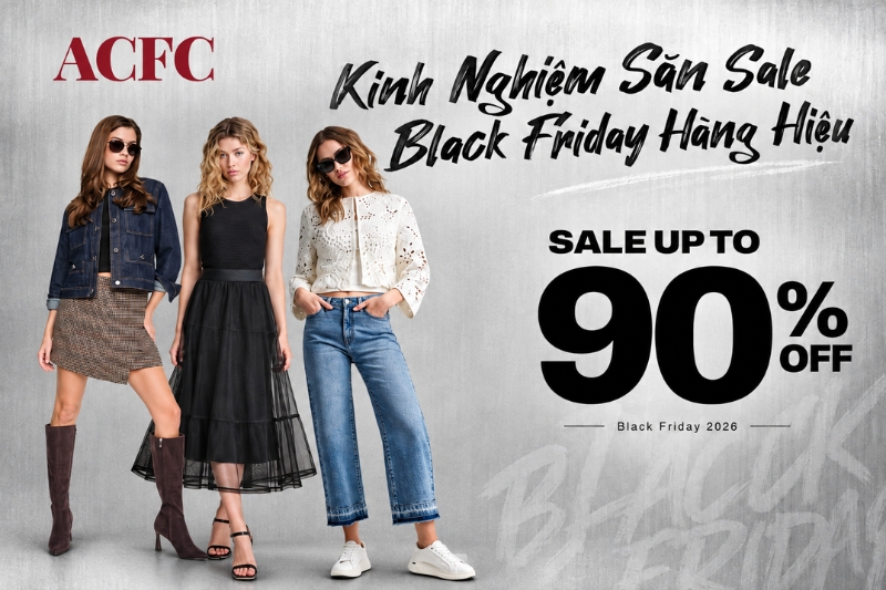 Kinh Nghiệm Săn Sale Black Friday Đồ Hiệu: Mua Đúng Hàng Thật, Giá Thật