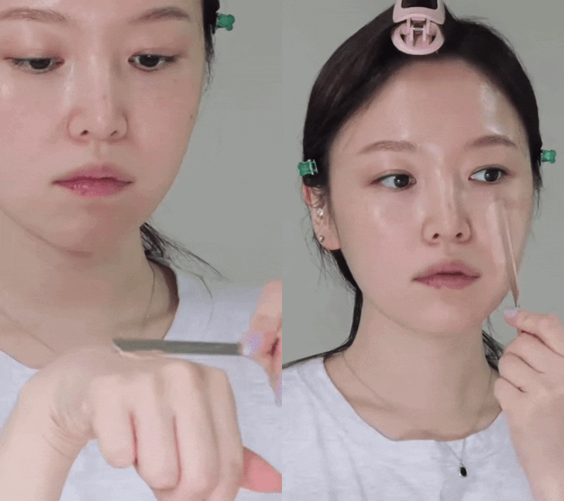 Làn da được dưỡng kỹ giúp lớp nền mỏng nhẹ bám đẹp hơn