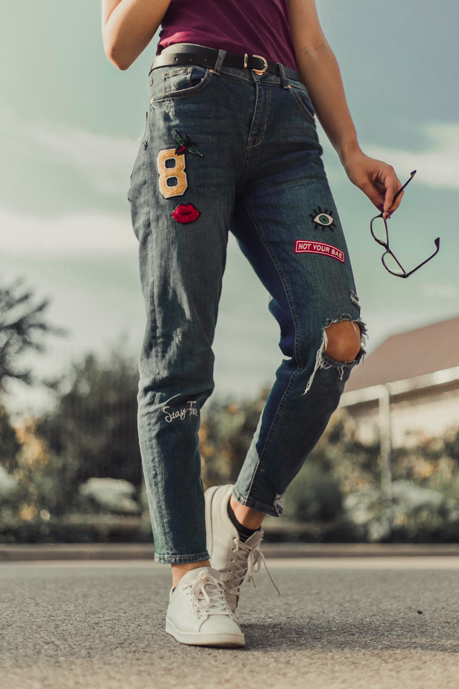 Quần jeans mùa xuân 2026
