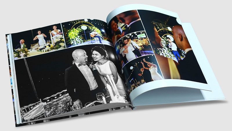 Album phóng sự cưới với các khoảnh khắc cảm xúc tự nhiên và lãng mạn