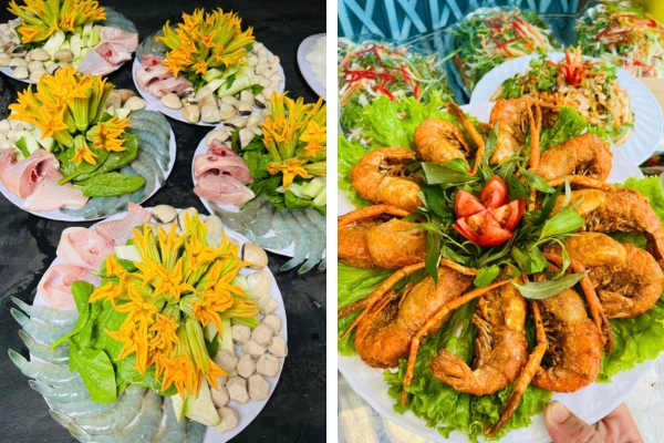 Các món khai vị đãi tiệc tại nhà