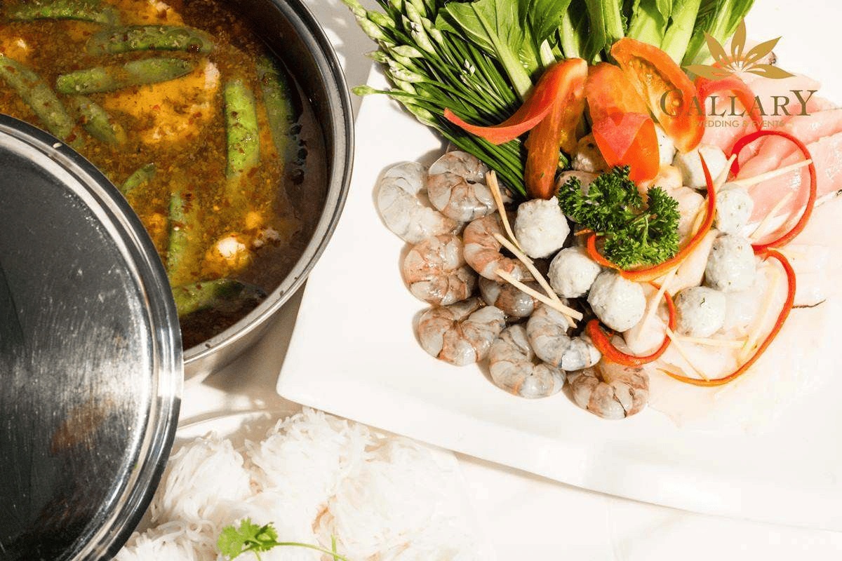 Menu tiệc cưới hiện đại
