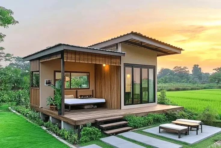 Xây nhà lắp ghép bằng bê tông khí chưng áp giúp tăng độ bền