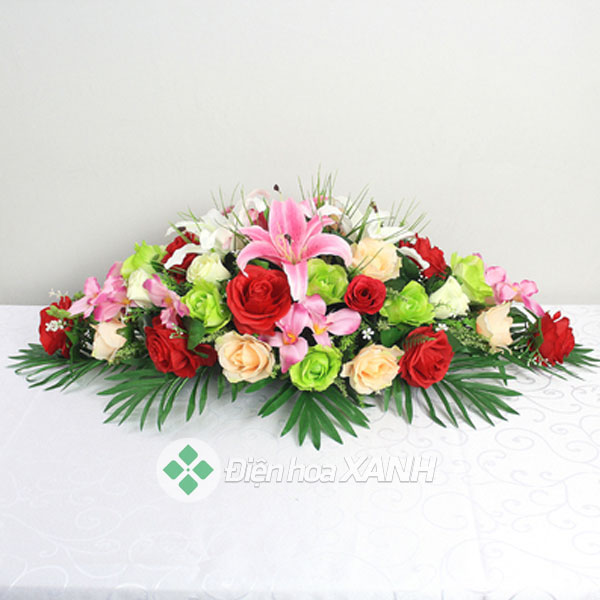 Bàn tiệc cưới tinh tế