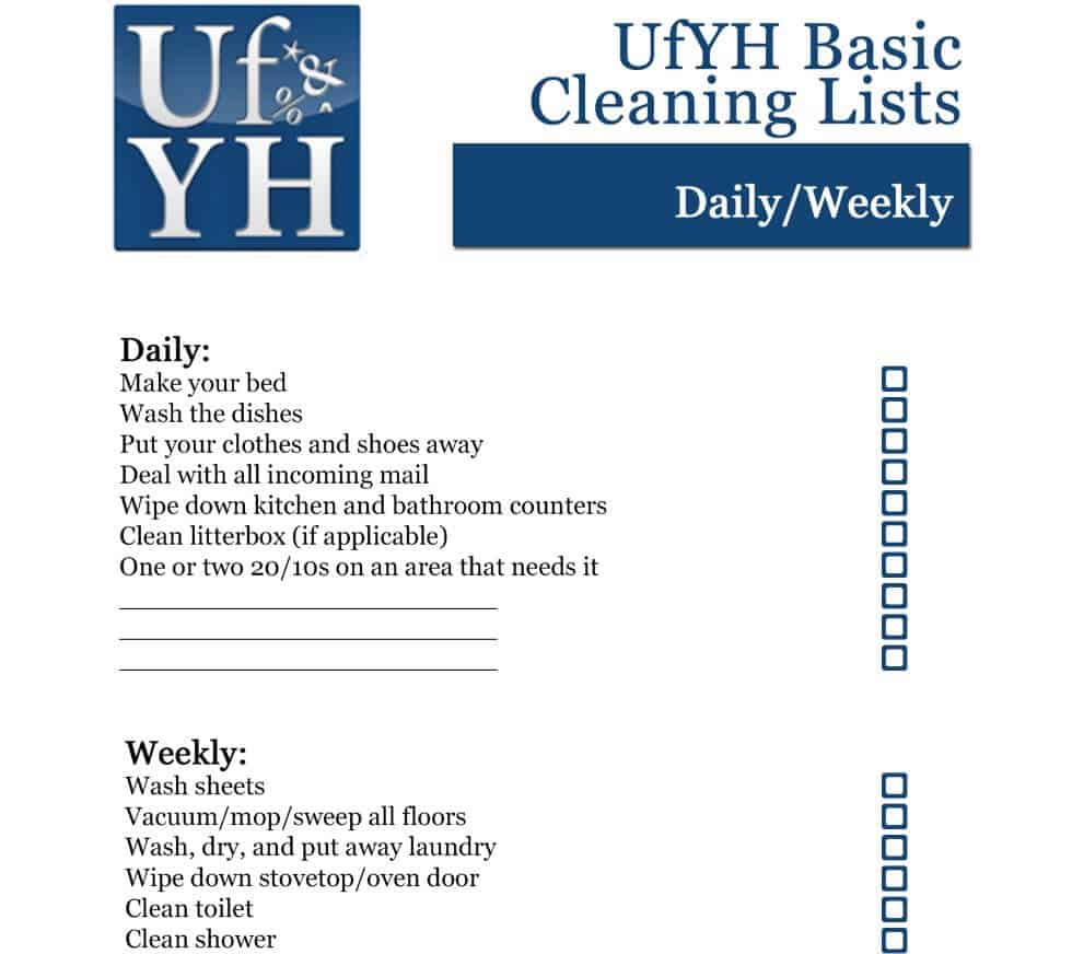 Mẫu checklist dọn dẹp và chốt việc sau tiệc cưới