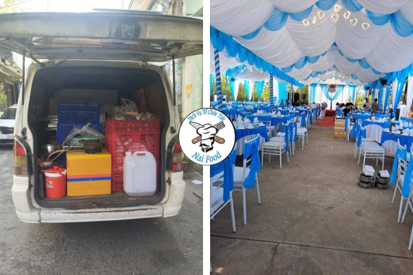 Dịch vụ đặt tiệc tại Gò Vấp của Naifood