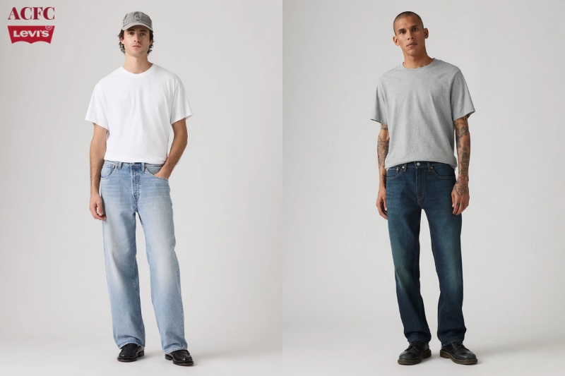 Levi’s Straight Jeans: Dáng Ống Đứng Cho Phong Cách Denim Gọn Gàng, Dễ Mặc