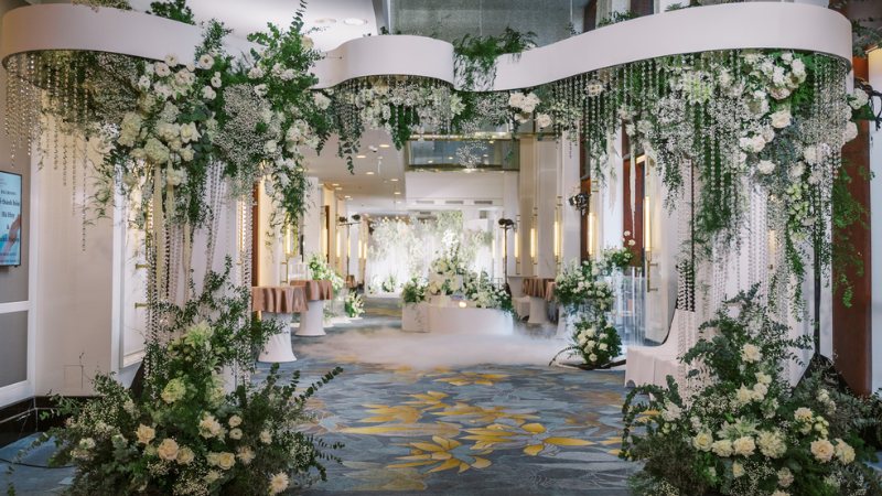 Không gian tổ chức tiệc cưới đẳng cấp tại Melia Hanoi