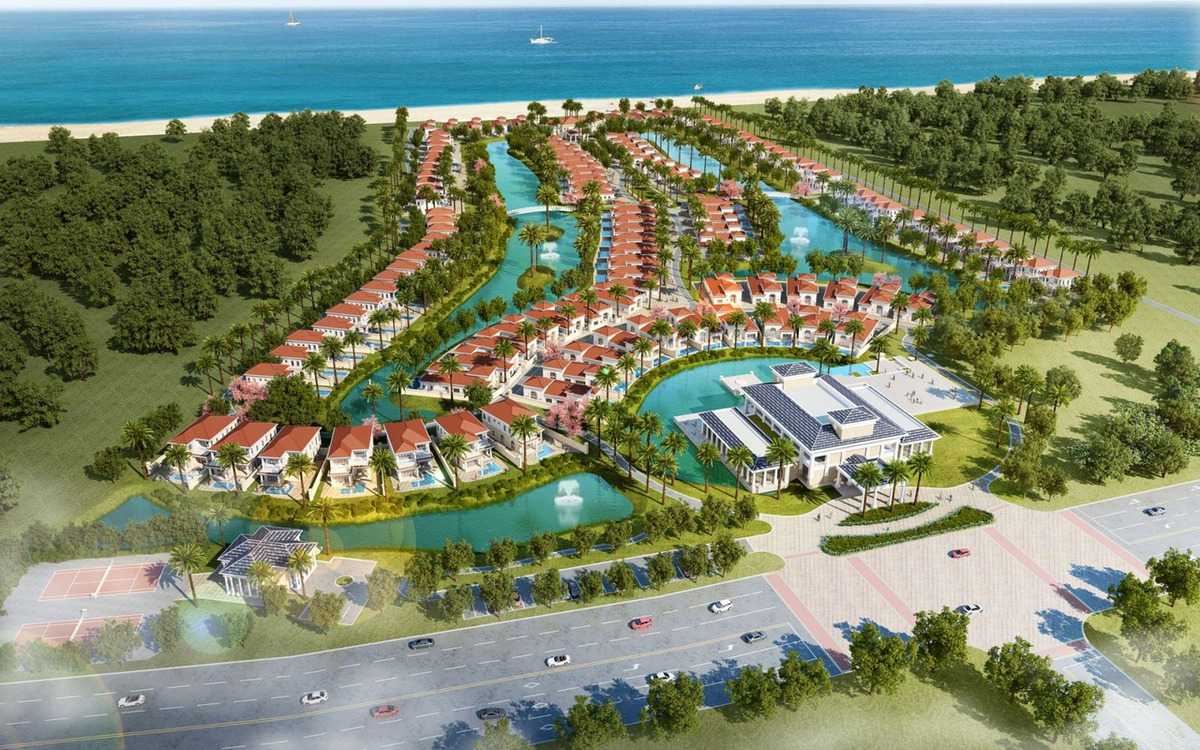 Khuôn viên hướng biển khoáng đạt tại Vinpearl Resort & Spa Da Nang
