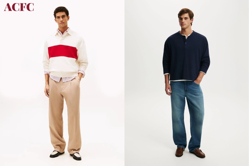 Áo Thun Tay Dài Nam Đẹp: Từ Layering Đến Những Bản Phối Mặc Hằng Ngày