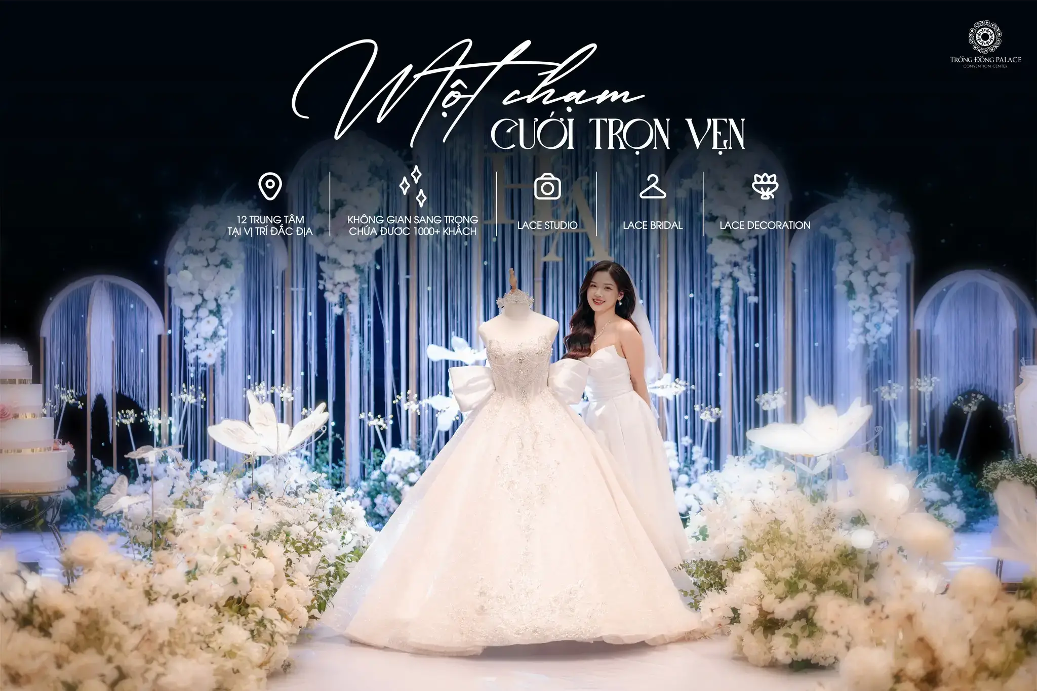 Đội ngũ nhân viên điều phối tiệc cưới chuyên nghiệp