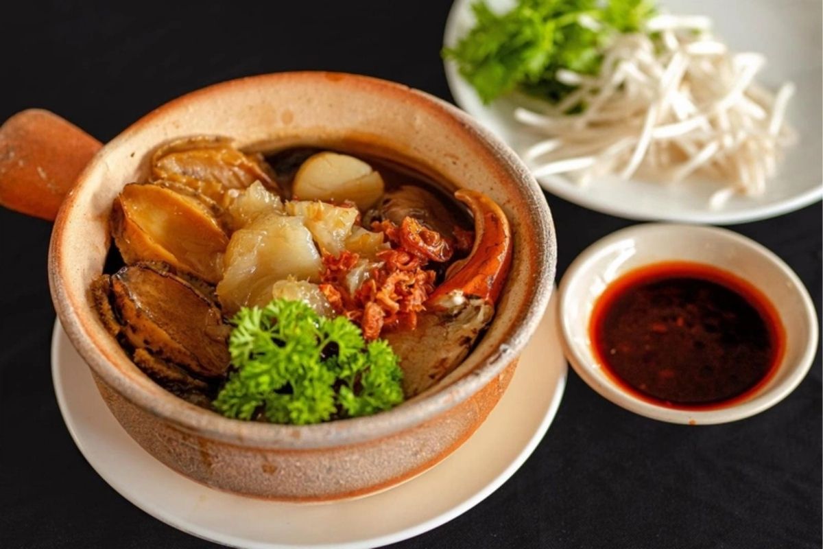 Súp bào ngư thịt cua