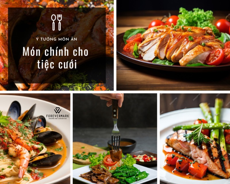 Cách chọn thực đơn tiệc cưới