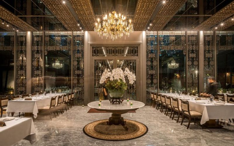 Thiết kế nhà hàng tiệc cưới phong cách Luxury