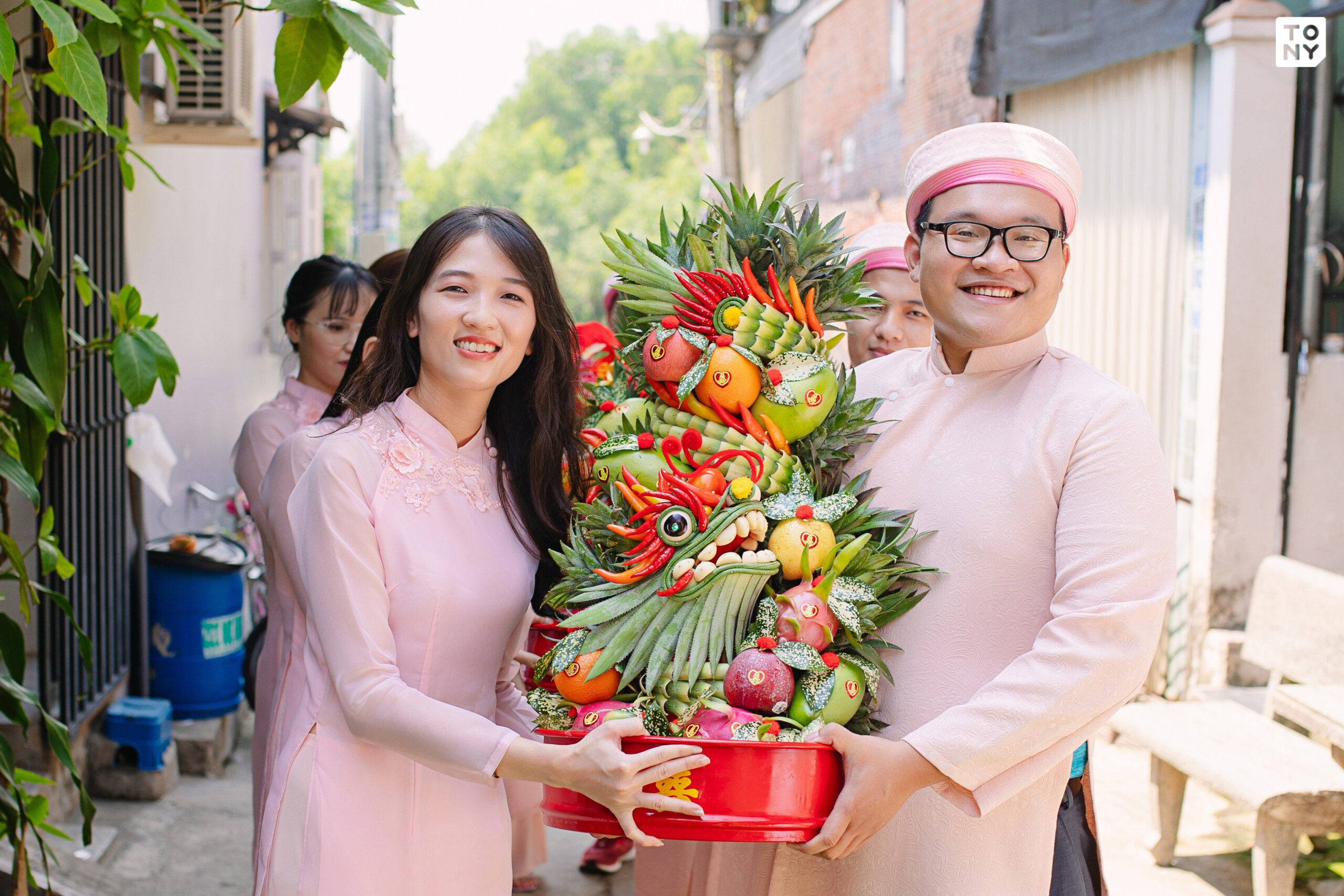 Mâm quả trái cây