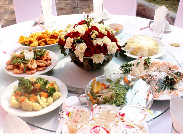 Thực đơn tiệc cưới chuẩn phong tục miền Bắc ngày nay