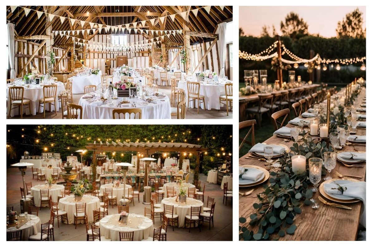 Phong cách tiệc cưới rustic