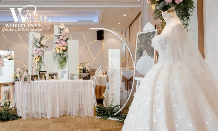 Không gian tiệc cưới Callary Wedding tinh tế