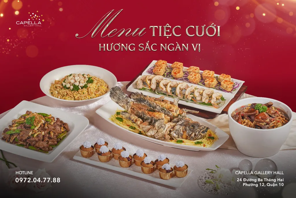 Dịch vụ tiệc cưới Capella Gallery Hall