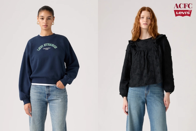 Áo Nữ Levi's: Tinh Thần Tự Do Và Nét Đẹp Mộc Mạc Của Phái Đẹp Hiện Đại