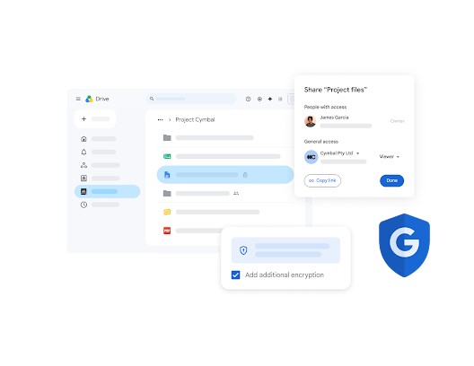 Chia sẻ các tệp của dự án trong Google Drive để hợp tác hiệu quả