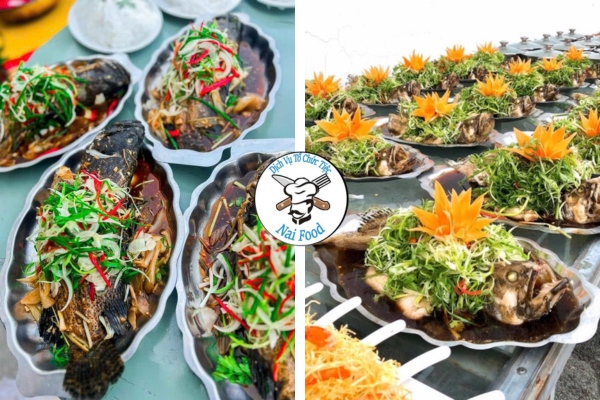 Cá bống mú hấp Hồng Kông