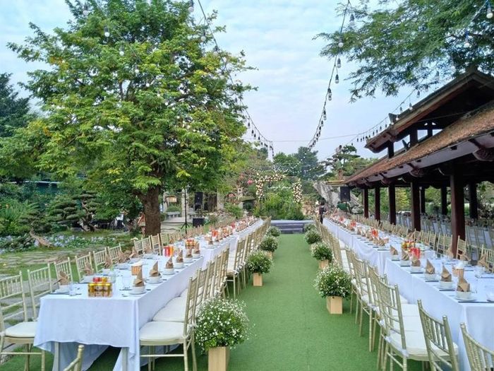 Nhà hàng tiệc cưới phong cách châu Âu tại Hà Nội