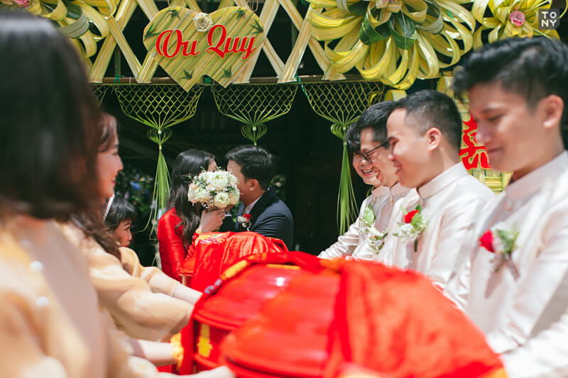 Mâm quả cưới đẹp theo phong tục