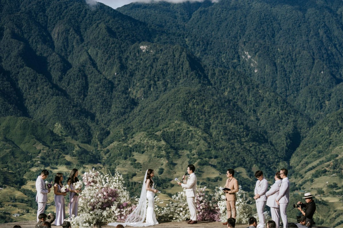 Ville De Mont Sapa không gian cưới trên mây giữa núi rừng