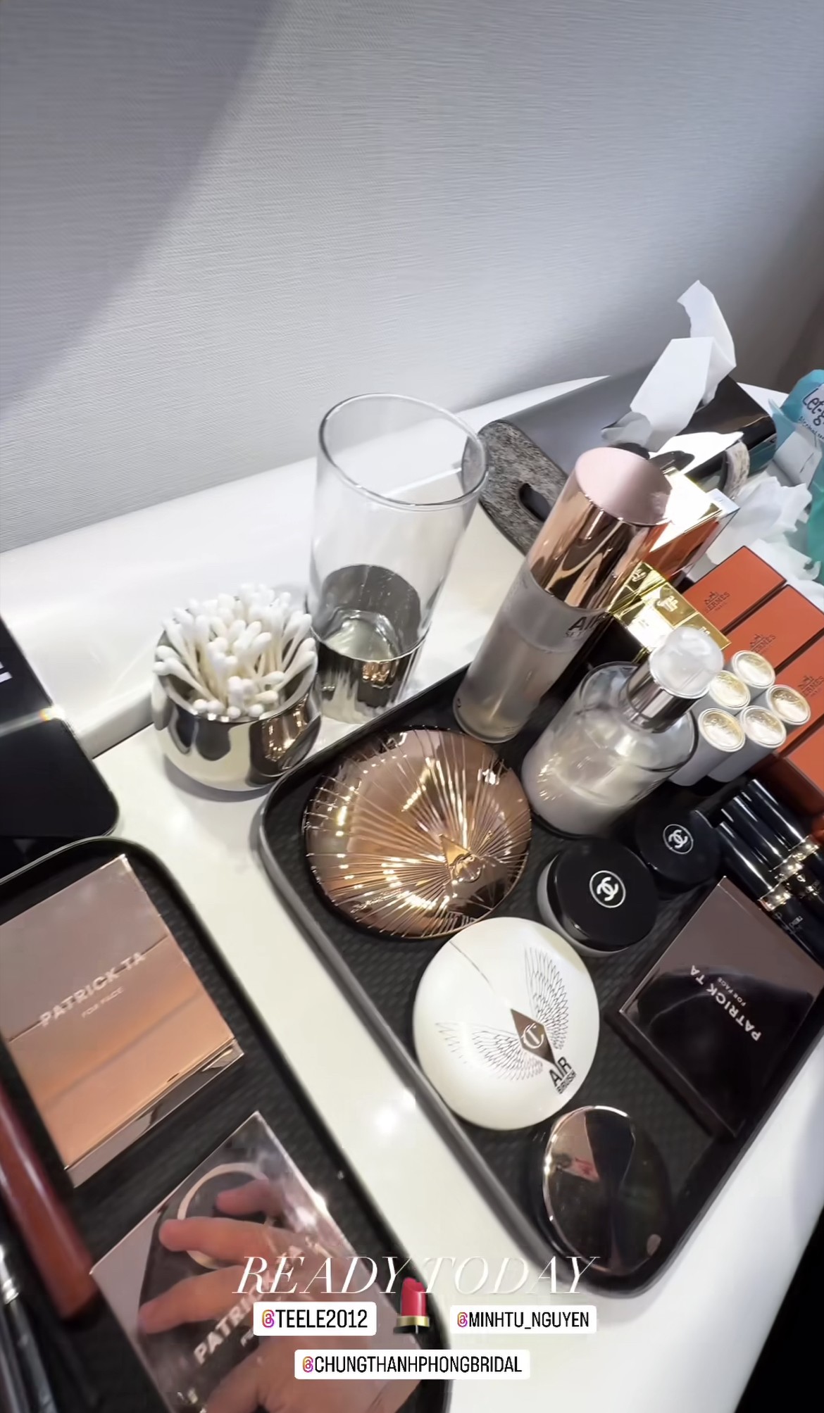 Alt: Thử makeup trước ngày cưới