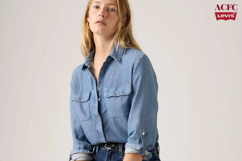 Áo Nữ Levi's: Tinh Thần Tự Do Và Nét Đẹp Mộc Mạc Của Phái Đẹp Hiện Đại