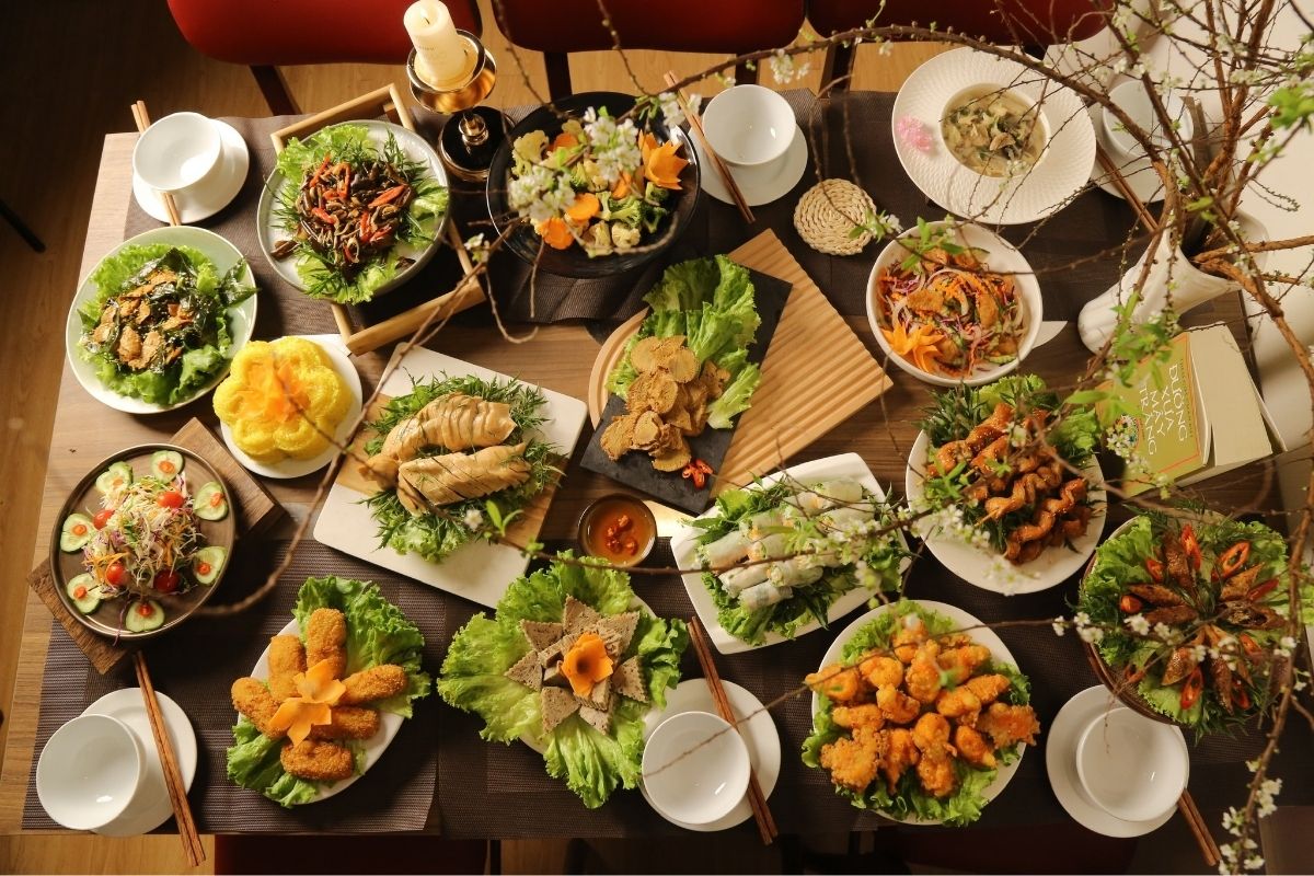 Thực đơn cưới chay mang lại nhiều lợi ích về sức khoẻ