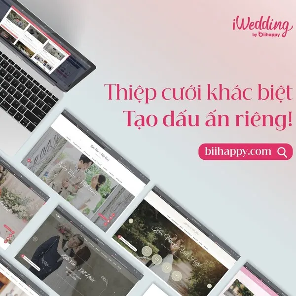 Các tính năng bổ trợ như thiết kế logo cưới và quản lý sổ mừng