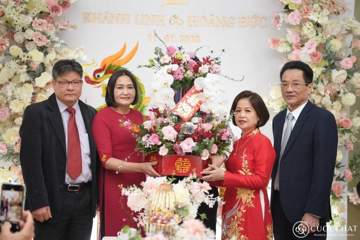 Hai gia đình nên chuẩn bị trước nội dung trao đổi