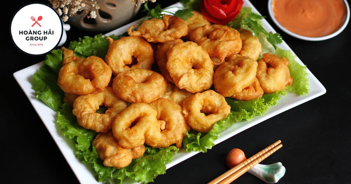 Mực chiên xù vàng ươm giòn rụm