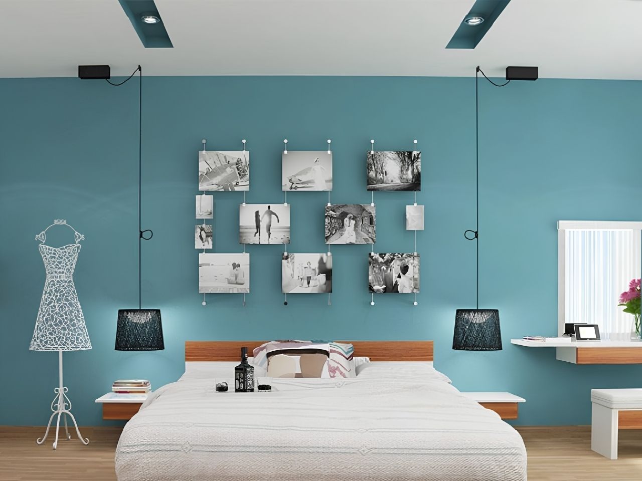 Treo Ảnh Cưới Đầu Giường Có Tốt Không? Giải Đáp Chuẩn Phong Thủy