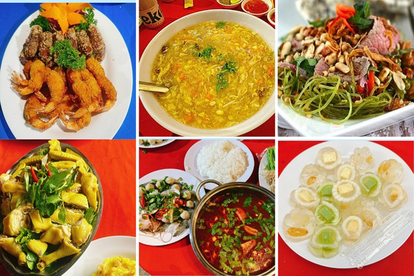 Thực đơn tiệc cưới hiện đại, thanh vị và sang mâm