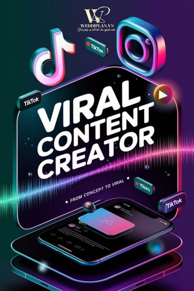 Xây dựng kênh TikTok viral cho dịch vụ cưới