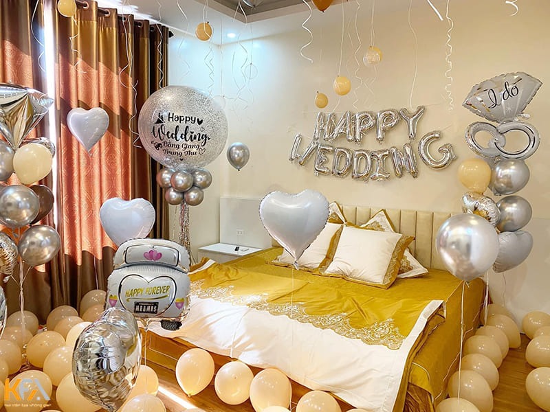 Lưu ý phong thủy khi trang trí phòng cưới